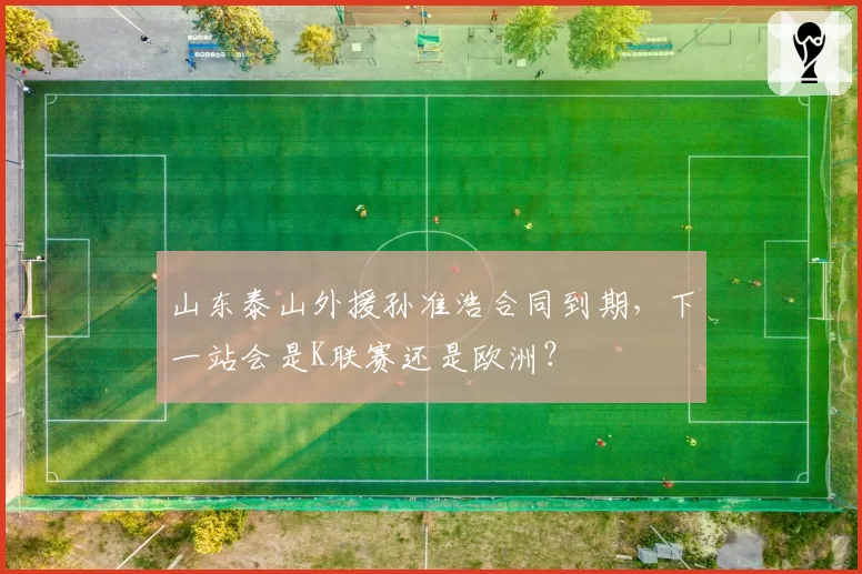 山东泰山外援孙准浩合同到期，下一站会是K联赛还是欧洲？